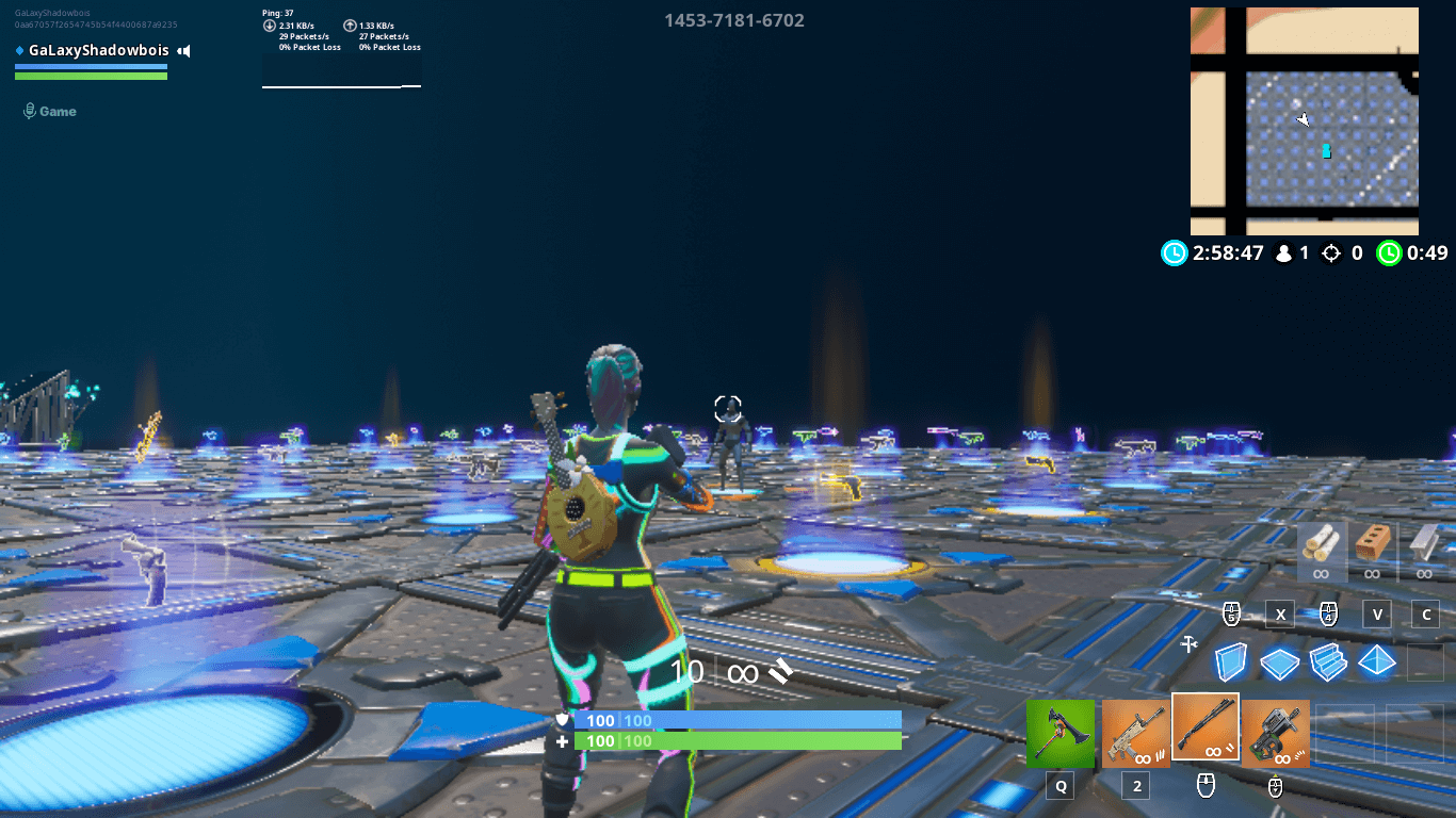 ALL WEAPON TRAINING ISLAND