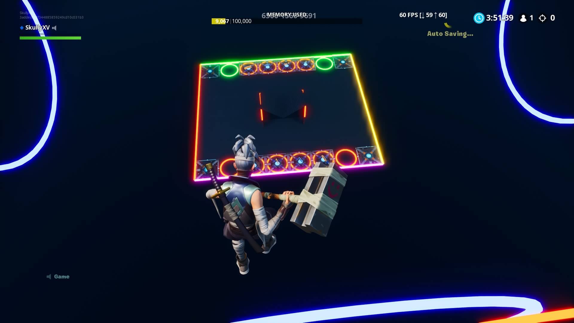 NEON GLOW IN THE DARK 1V1