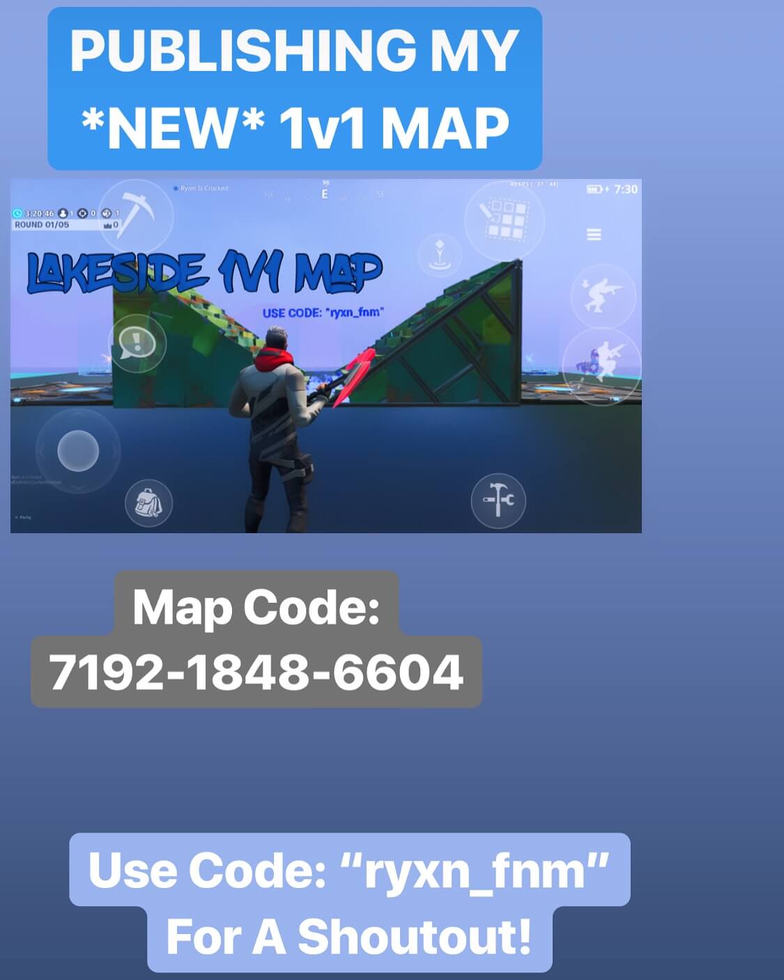 LAKE SIDE 1V1 MAP