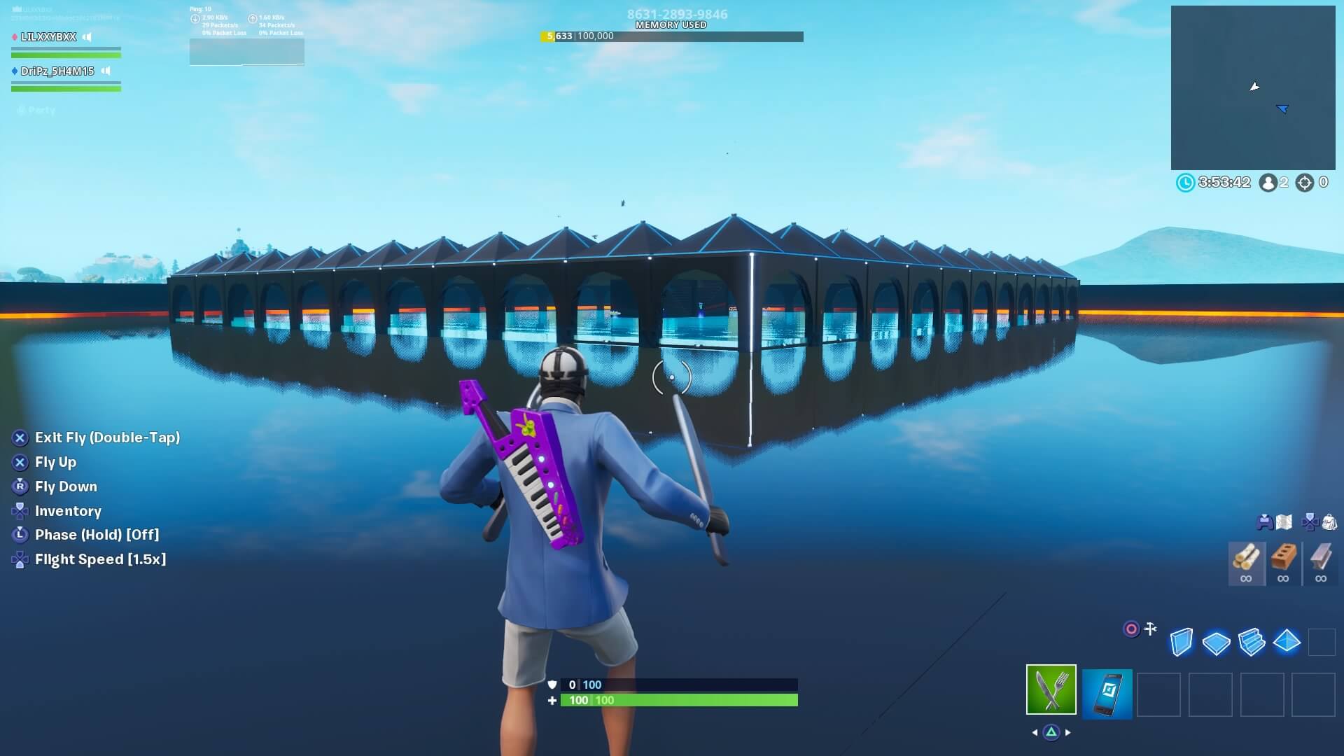 OBSIDIAN 1V1 MAP